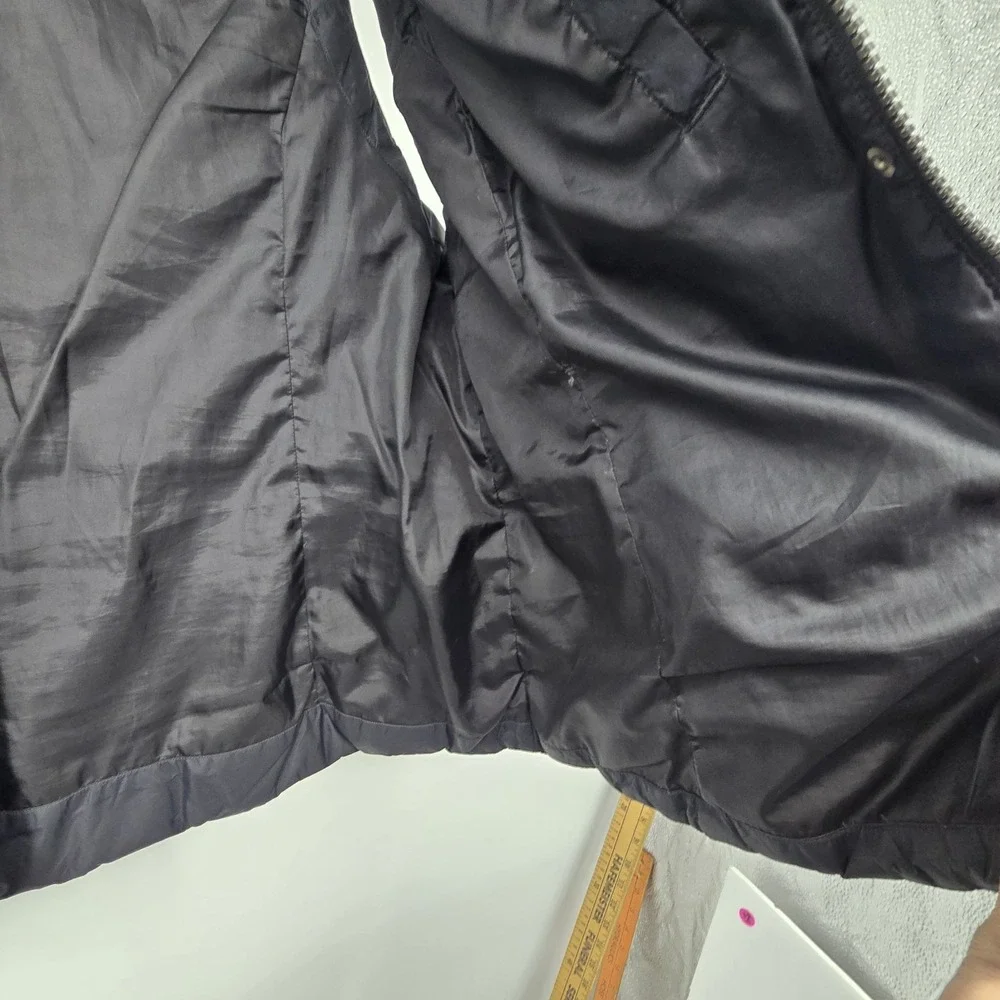 Eddie Bauer EB 700 Full Zip Quilted Down Puffer Vest Women's XXL Black Outdoor - Picture 14 of 14